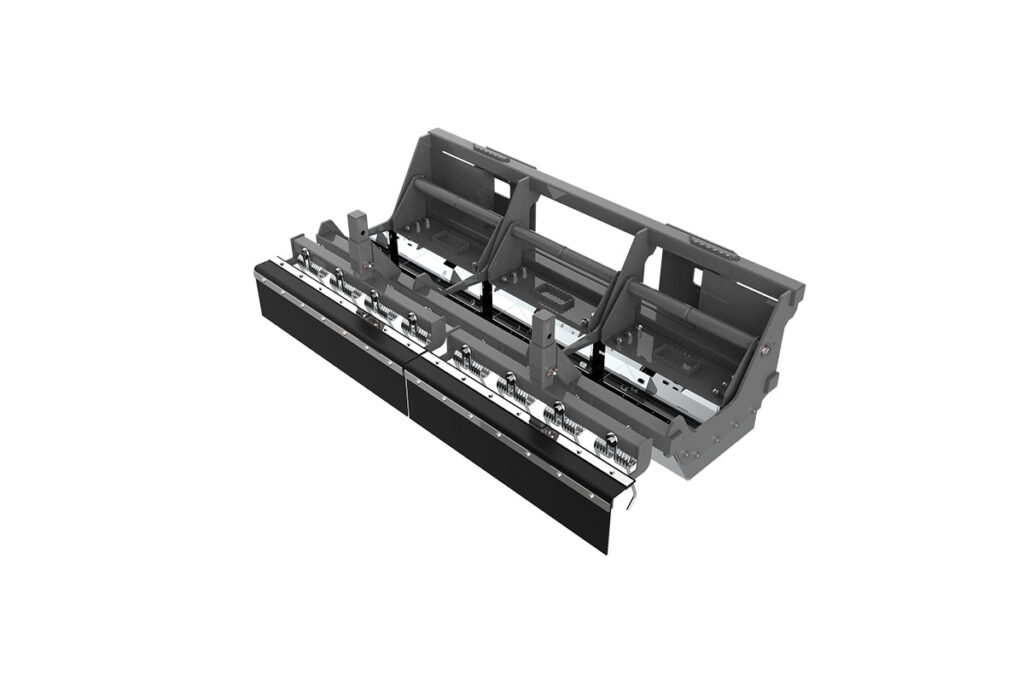 67 Inch Skid Steer Magnetic Sweeper, Heavy Duty Nail and Scrap Metal Pickup